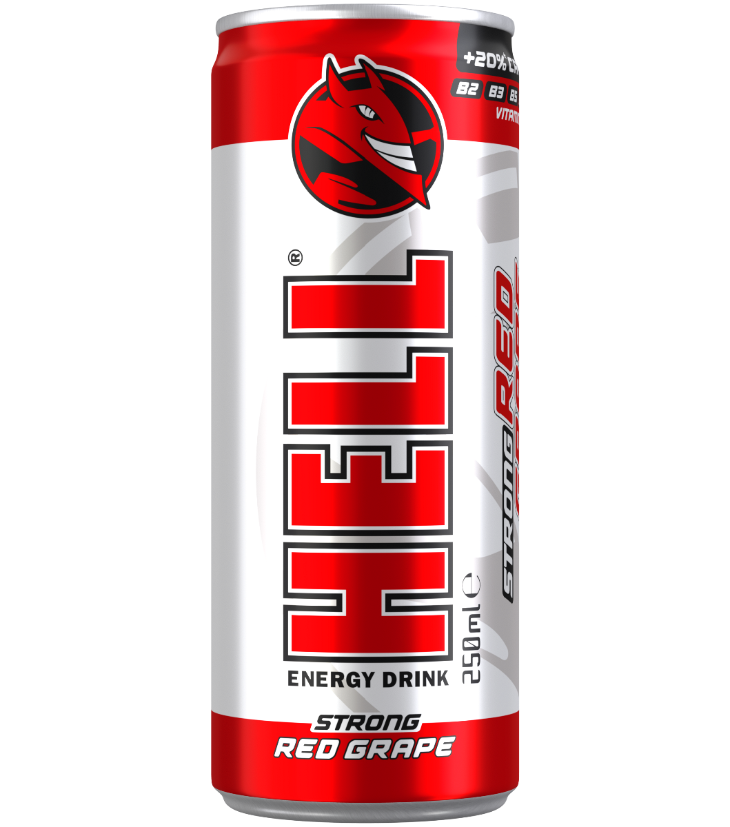 Energiaital Hell 250ml Strong Red Grape